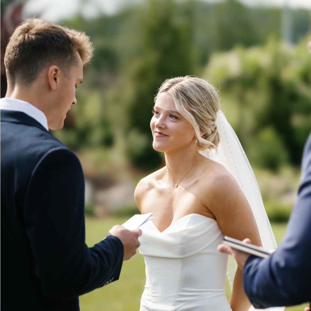 Elegant White Wedding Dress